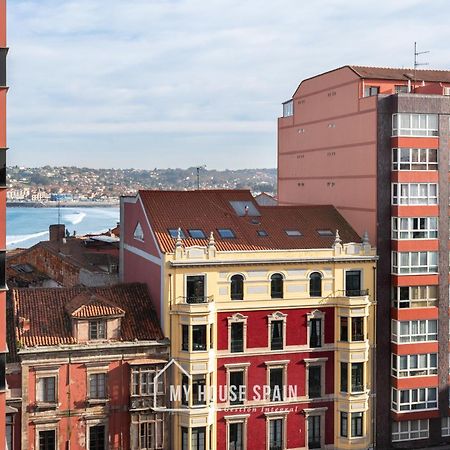 Myhousespain - Radiante Piso Junto A La Playa Gijon Ngoại thất bức ảnh